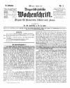 [Ungarisch-jüdische Wochenschrift]