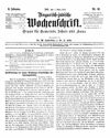 [Ungarisch-jüdische Wochenschrift]