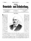 [Jüdische Gemeinde- und Schulzeitung]