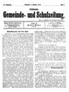 [Jüdische Gemeinde- und Schulzeitung]