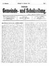 [Jüdische Gemeinde- und Schulzeitung]