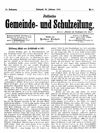 [Jüdische Gemeinde- und Schulzeitung]