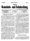 [Jüdische Gemeinde- und Schulzeitung]