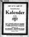 [Israelitischer Kalender]