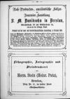 [Adreß- und Geschäftshandbuch der Königlichen Haupt- und Residenzstadt Breslau]