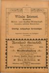 [Wohnungs- und Geschäfts-Anzeiger der Stadt Herne]