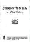 [Einwohnerbuch der Stadt Kolberg]