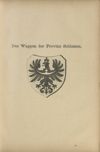 Das Wappen der Provinz Schlesien