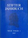 [Stifter-Jahrbuch]