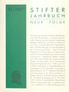 [Stifter-Jahrbuch]