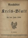 [Neustädter Kreis-Blatt]