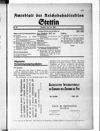 [Amtsblatt der Reichsbahndirektion Stettin]