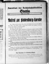 [Amtsblatt der Reichsbahndirektion Stettin]