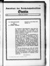 [Amtsblatt der Reichsbahndirektion Stettin]