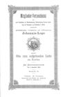 [Mitglieder-Verzeichnis der unter Konstitution der höchstleuchtenden, hochwürdigsten Grossen Landes-Loge der Freimaurer von Deutschland zu Berlin arbeitenden gesetzmäßigen, verbesserten und vollkommenen Johannis-Loge, genannt "Otto zum Aufgehenden Licht" zu Pyritz]